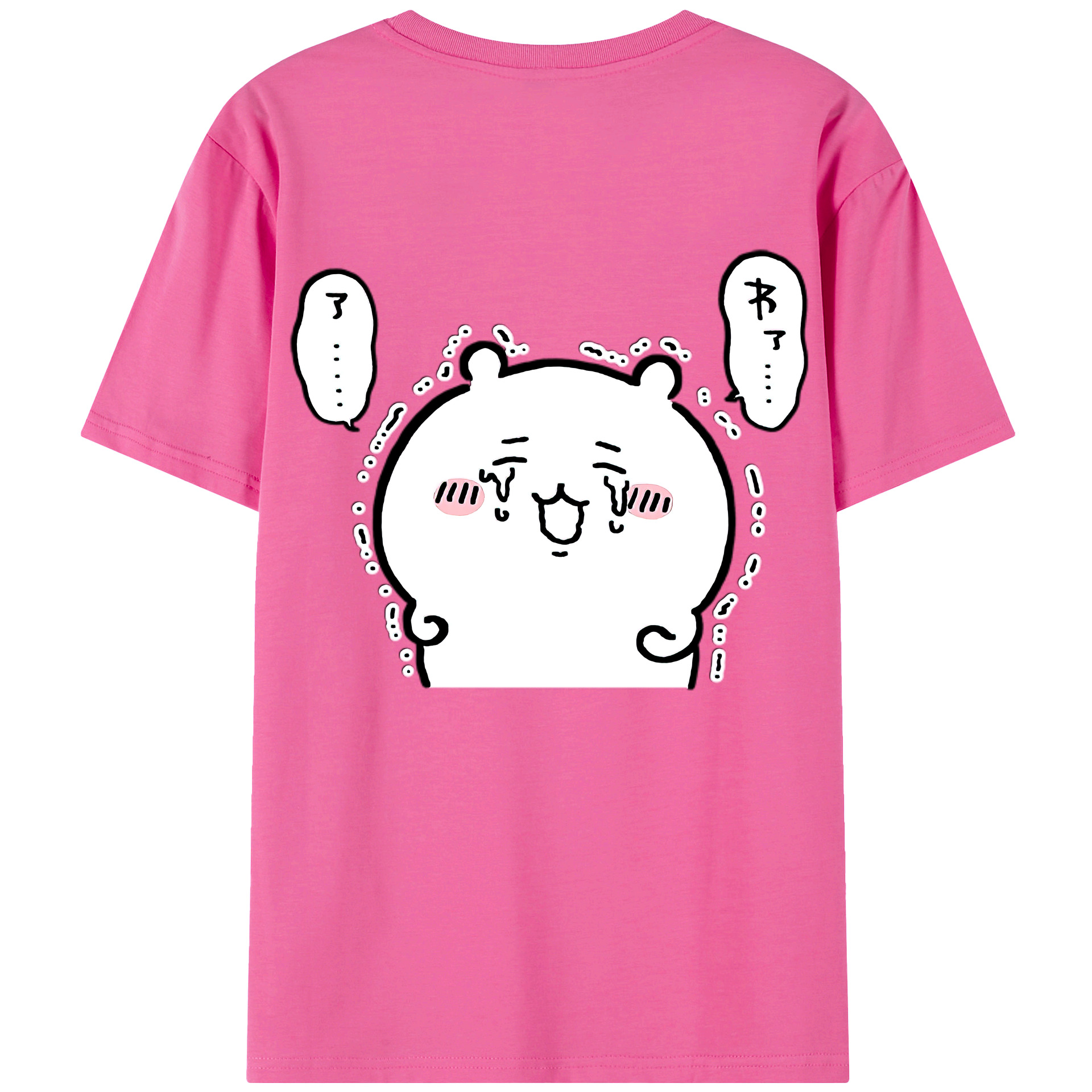 （画像用） ちいかわ ちいかわ Chii-kawa chiikawa レディース半袖Tシャツ(バックプリント)